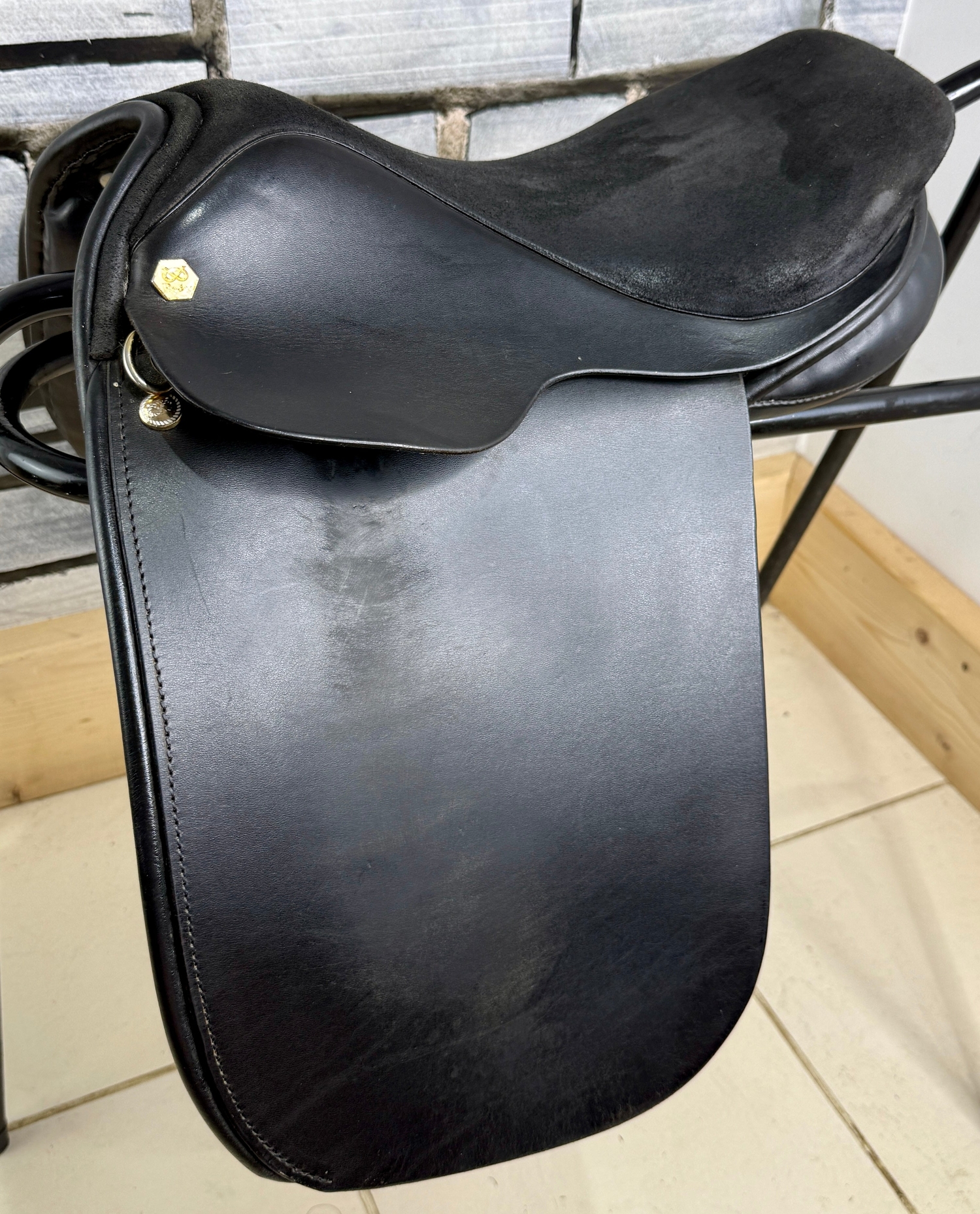 15” MW Ryder WH Pony Show Saddle - Black