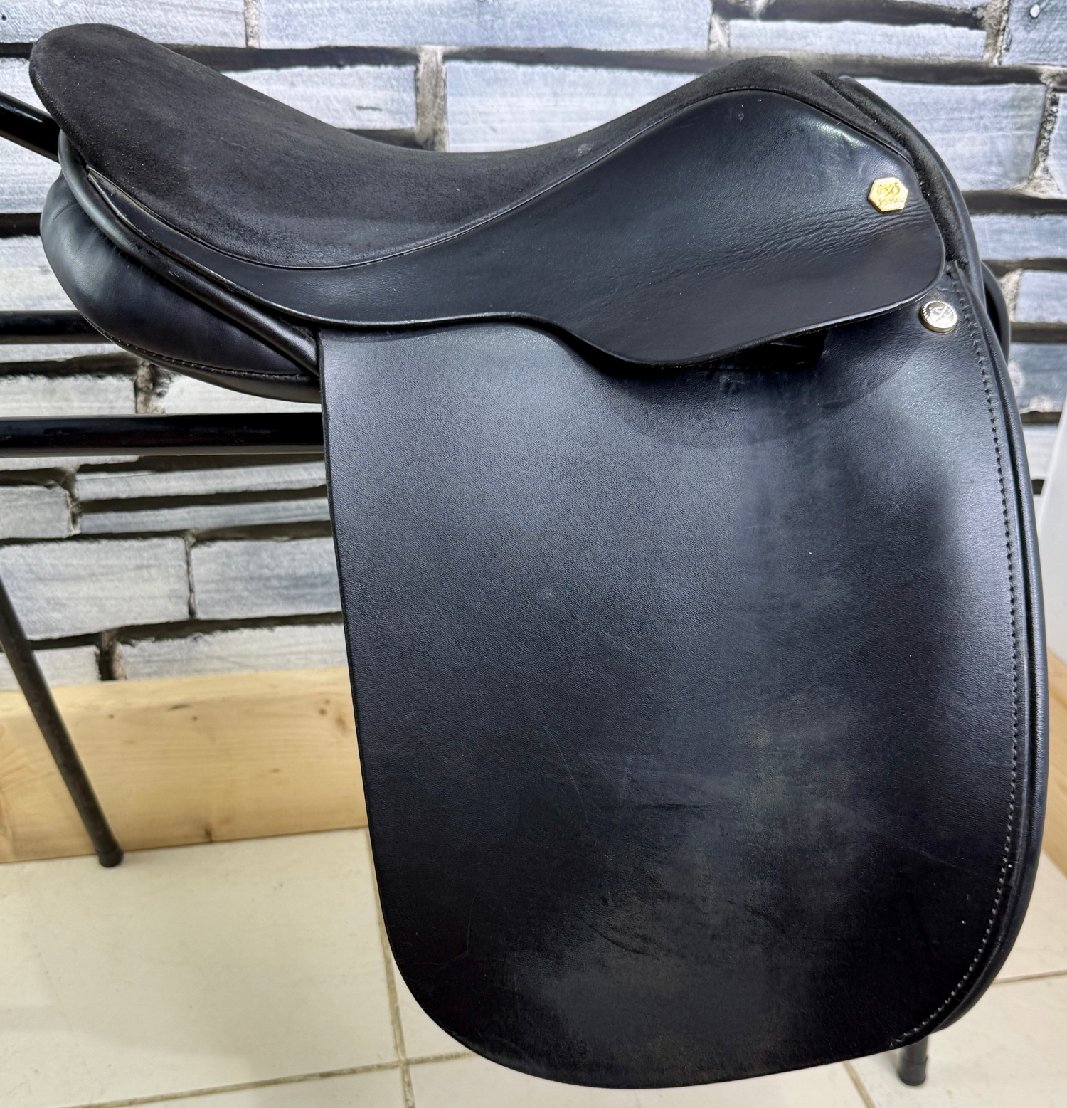 15” MW Ryder WH Pony Show Saddle - Black 