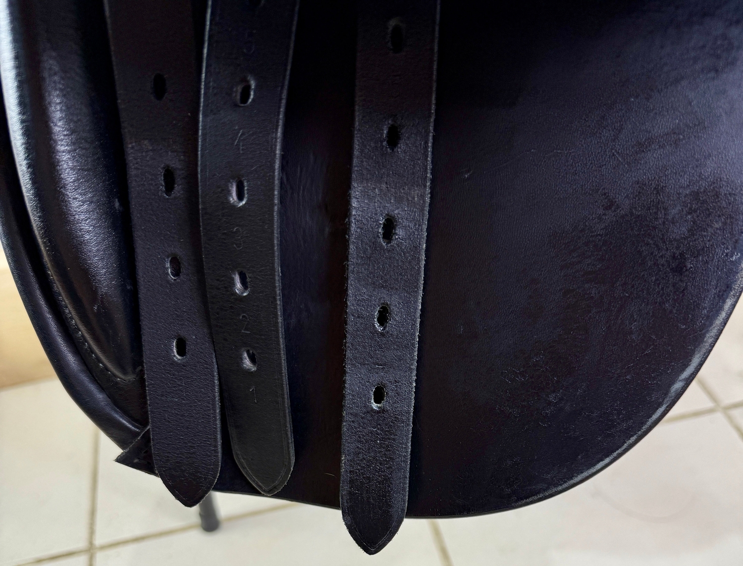  - 15” MW Ryder WH Pony Show Saddle - Black in 