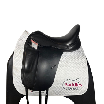 Fairfax Classic Cupped Flap MDC Dressage Black 17" ADJ