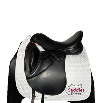Saddles Direct Precision Dressage Black 17.5" XW