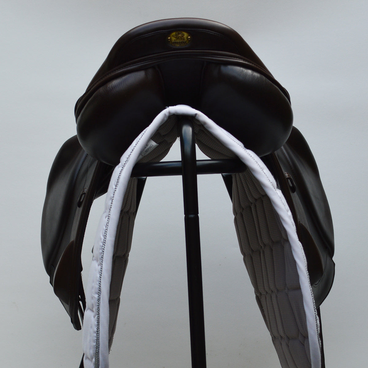 Fairfax Harry Meade Monoflap XC Saddle, Adjustable, 17.5" Brown (SKU237) - Jump/Event Saddles 