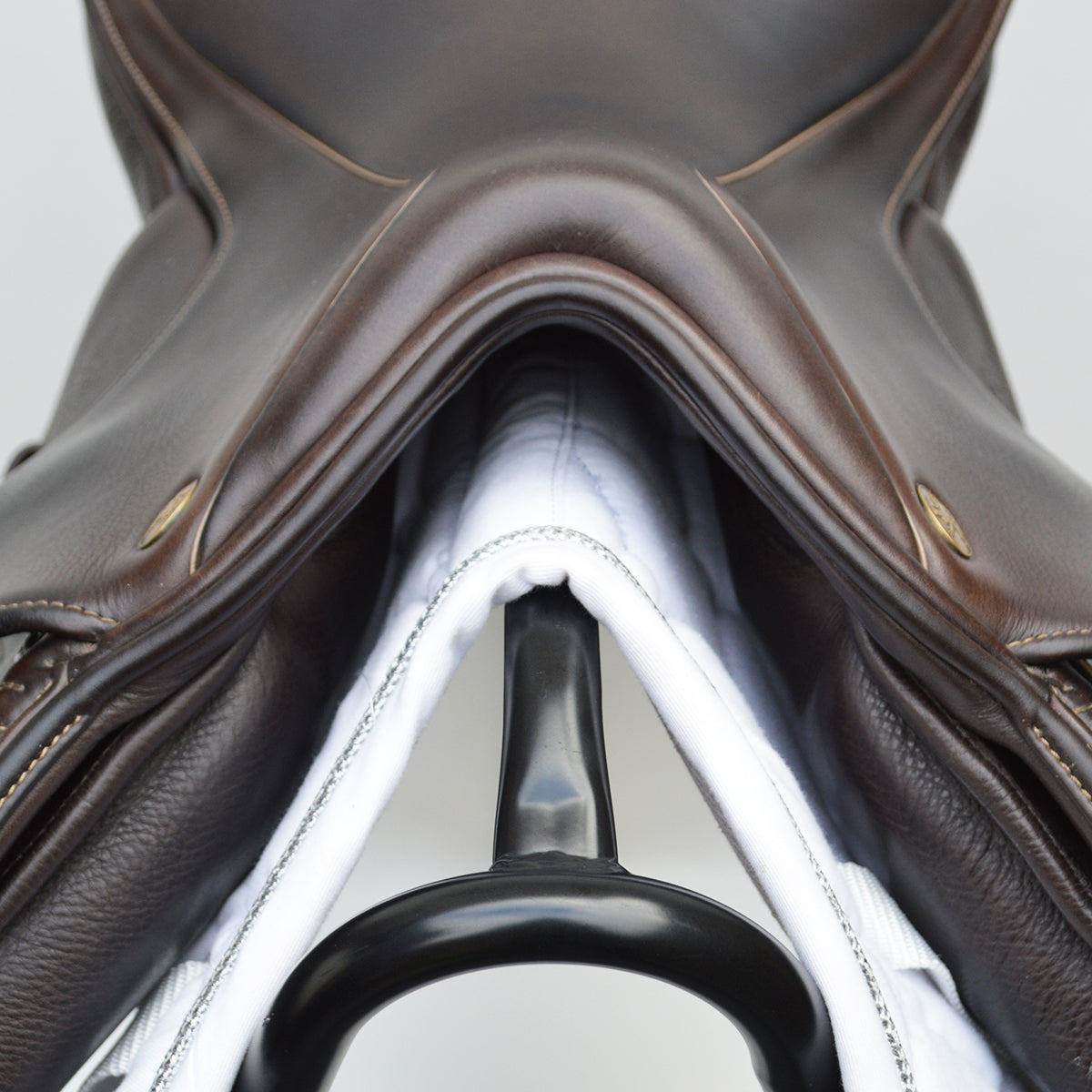 Jump/Event Saddles  - Fairfax Harry Meade Monoflap XC Saddle, Adjustable, 17.5" Brown (SKU237)