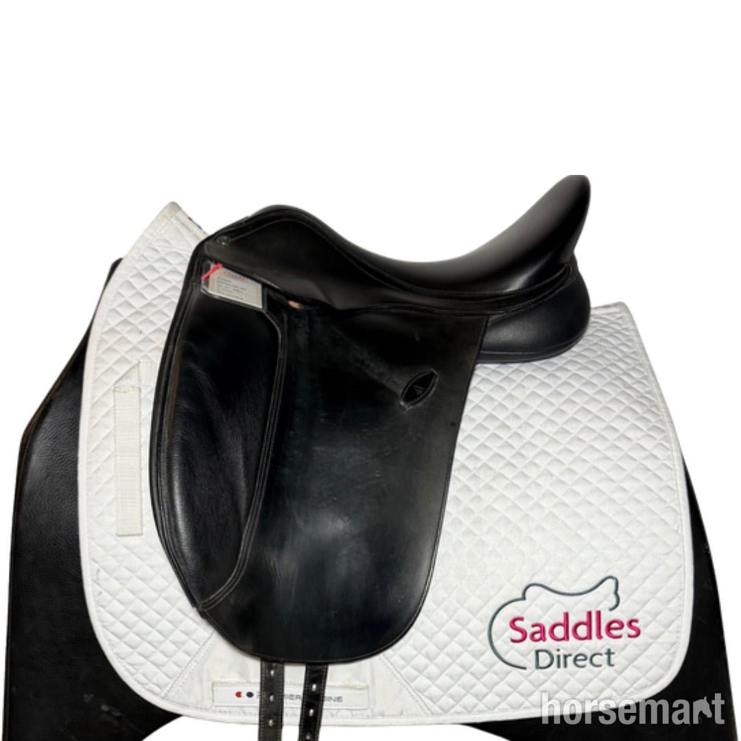 Arena Cob/Wide Dressage Black 16.5" ADJ in 