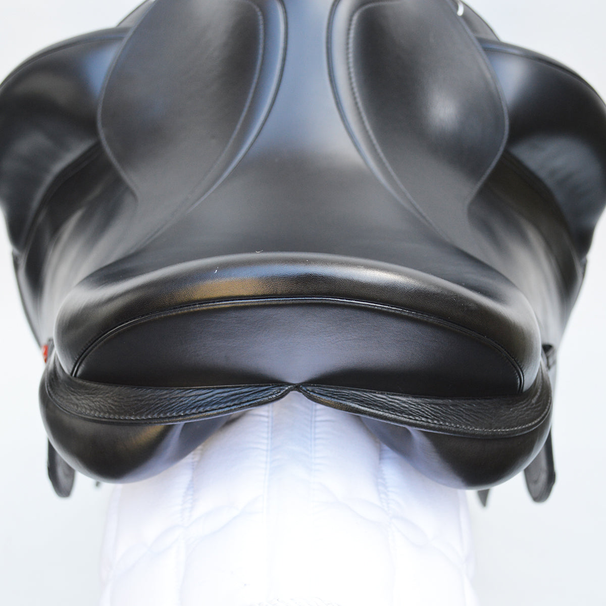 Dressage Saddles  - Equipe Olympia Monoflap Dressage Saddle, 16" +1 (MW), Black (SKU395) in 