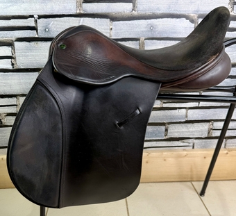 17” Wide Ideal VSD/GP Saddle - Brown