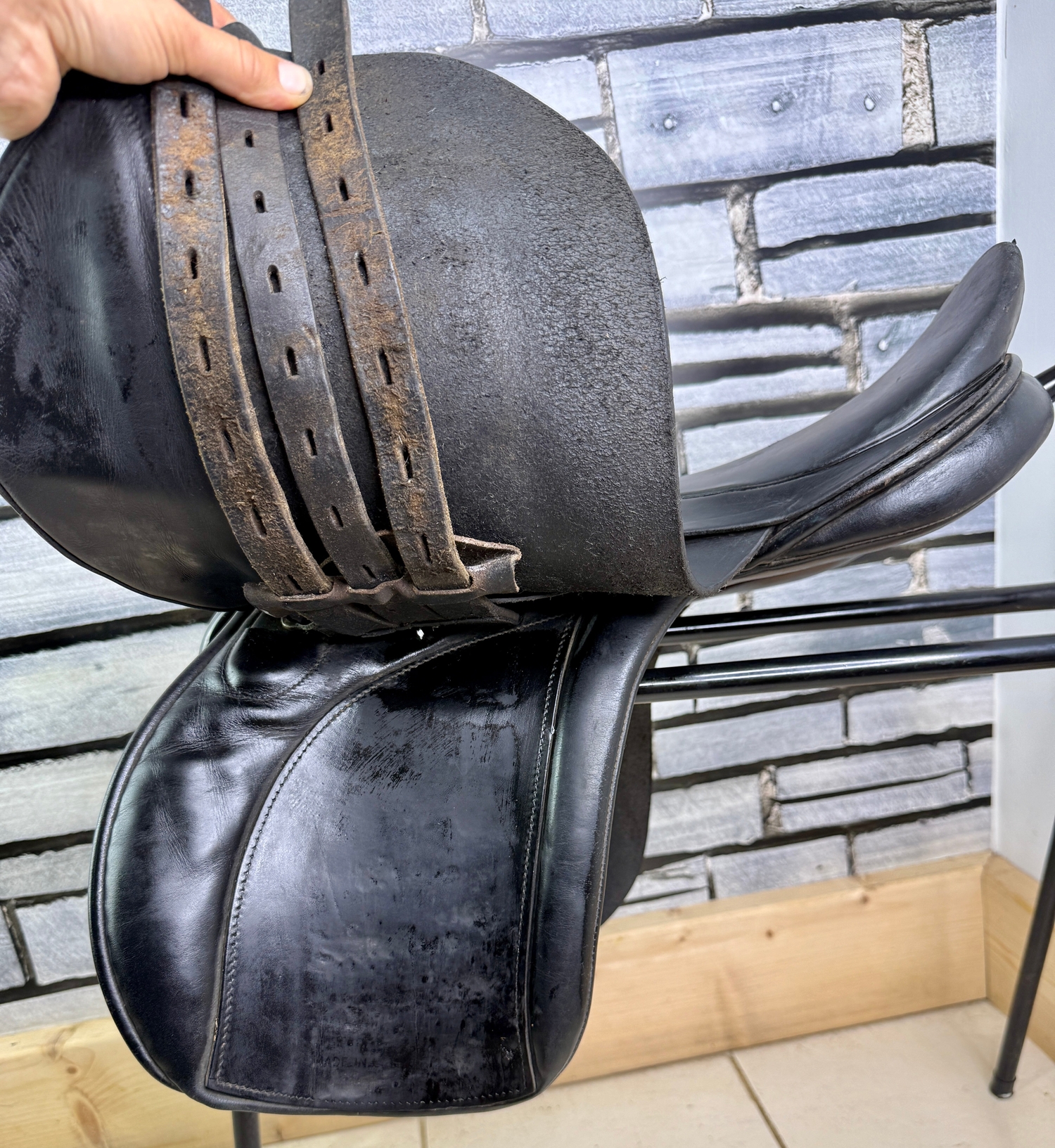  - 16” MW Elico/Paul Jones Pony GP/Jump Saddle - Black