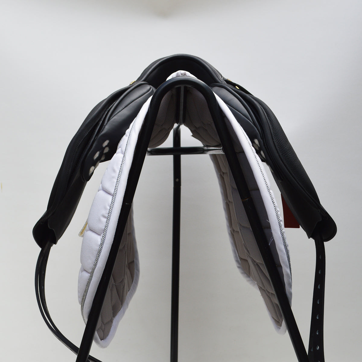 Albion Kontact Lite Jump Saddle - 16.5" MW (Adjusta Model) Black (SKU431) - Jump/Event Saddles  in 