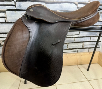 17” MW English GP/Jump Saddle - Brown