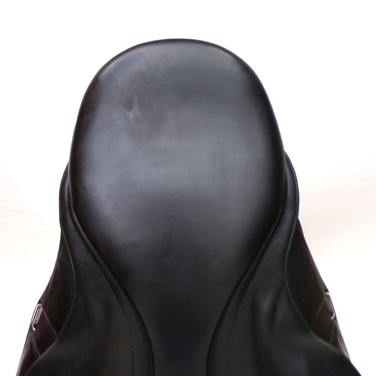 Dressage Saddles  - Bates Innova Dressage Saddle (Flocked) - Size 1 (17-17.5") Black (Easy Change System) (SKU417)