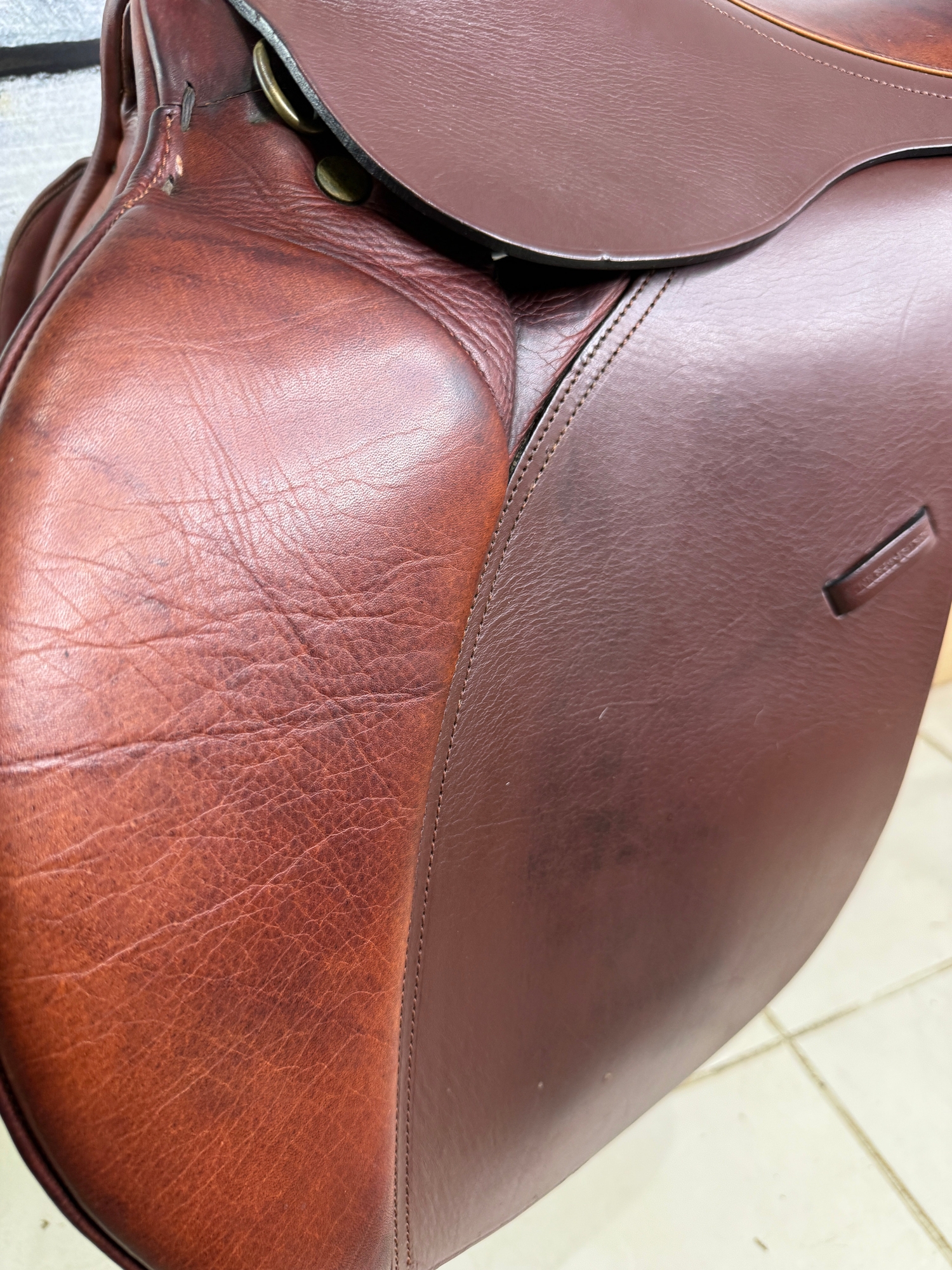 17” Wide Knightrider Miner Jump/GP Saddle - Tan -  in 