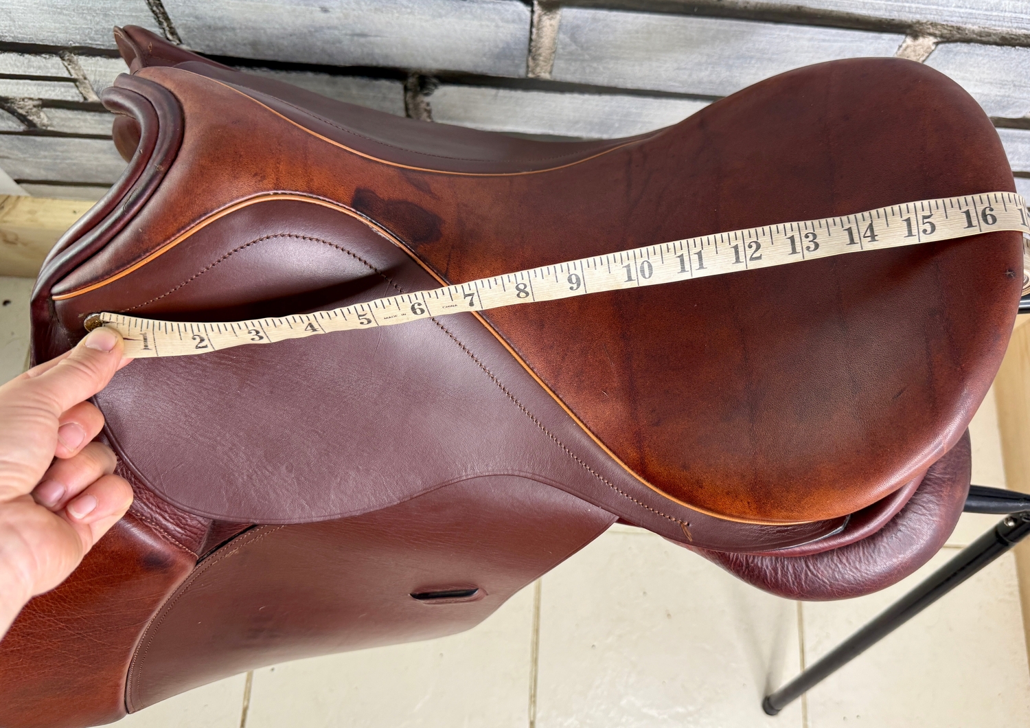  - 17” Wide Knightrider Miner Jump/GP Saddle - Tan