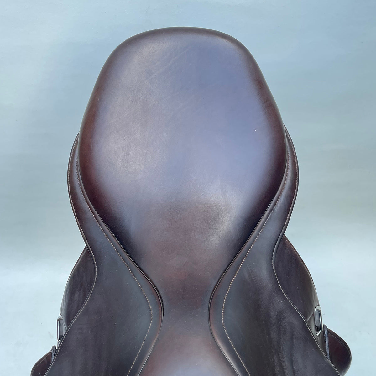 Bates Advanta Monoflap XC / Jump saddle (Adjustable), 17.5", Brown (Easy Change System) (SKU550) - Jump/Event Saddles  in 