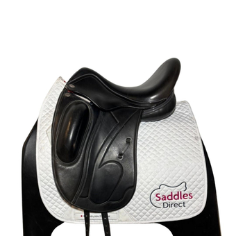 Harry Dabbs Platinum Allure Deluxe Avant Tree Monoflap Dressage Black 17" W