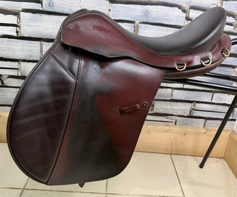 17 1/2” XW Frank Baines Enduro GP Saddle - Brown - Endurance/Trec