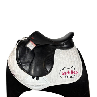 Kent and Masters S-Series Pony Jump MPJ Black 16" ADJ