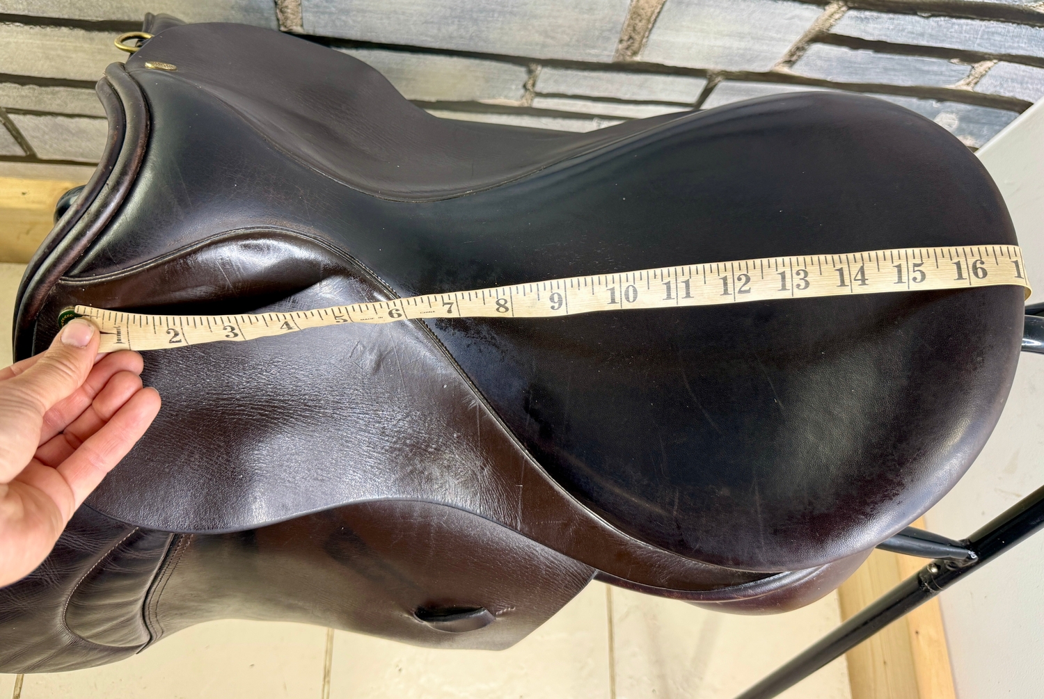17” Wide Farrington/Shires GP Saddle - Brown - 
