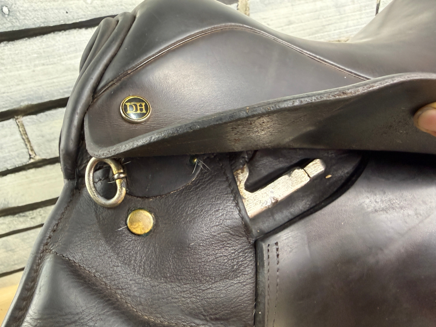  17” MW Farrington/Derby House GP Saddle - Brown