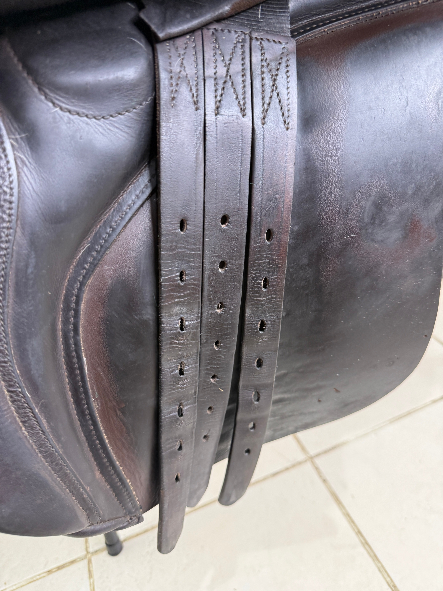  - 17” MW Farrington/Derby House GP Saddle - Brown in 