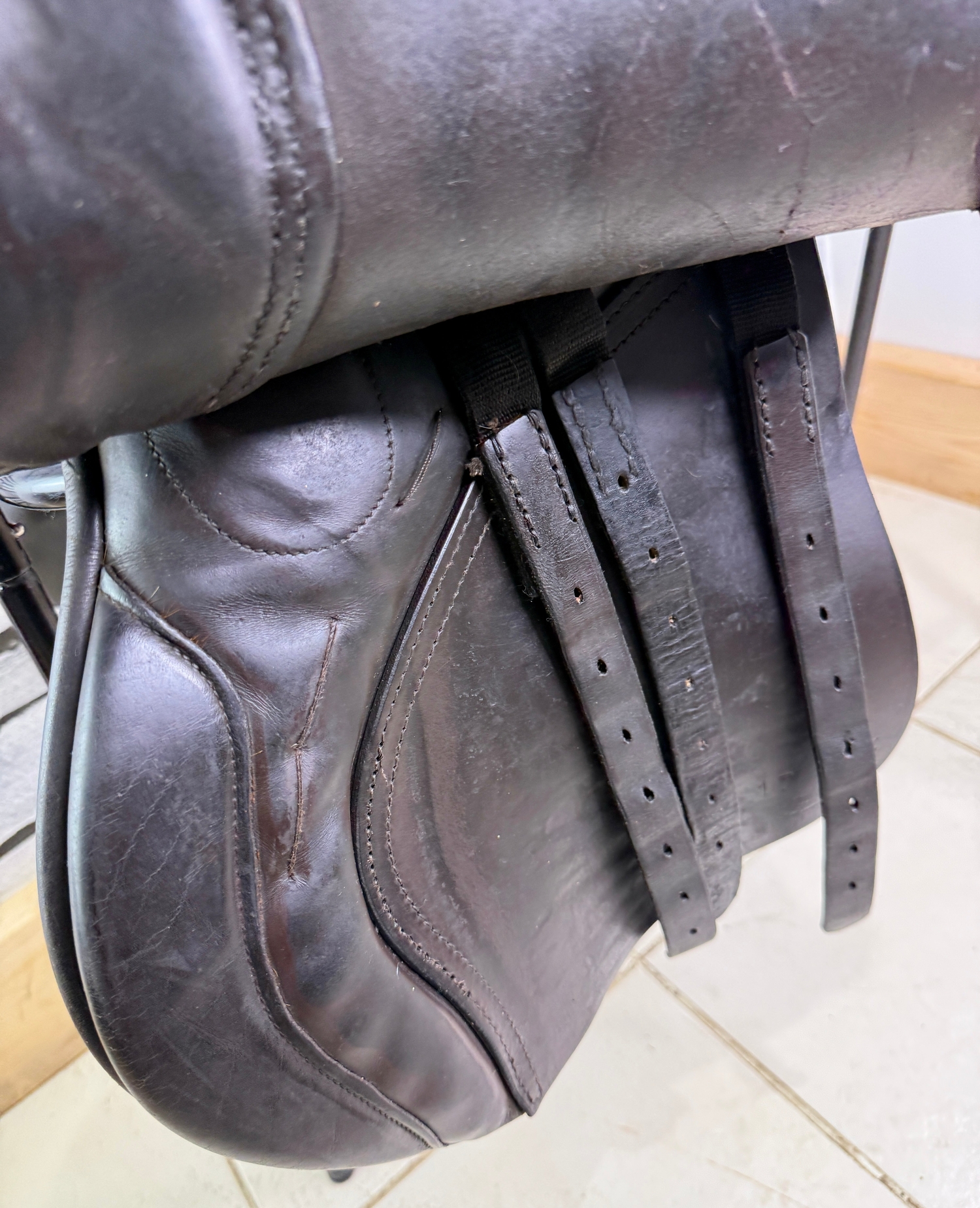 17” XW Hamilton Balance GP Saddle - Brown - 4X Wide - Cob Hoop Tree - 