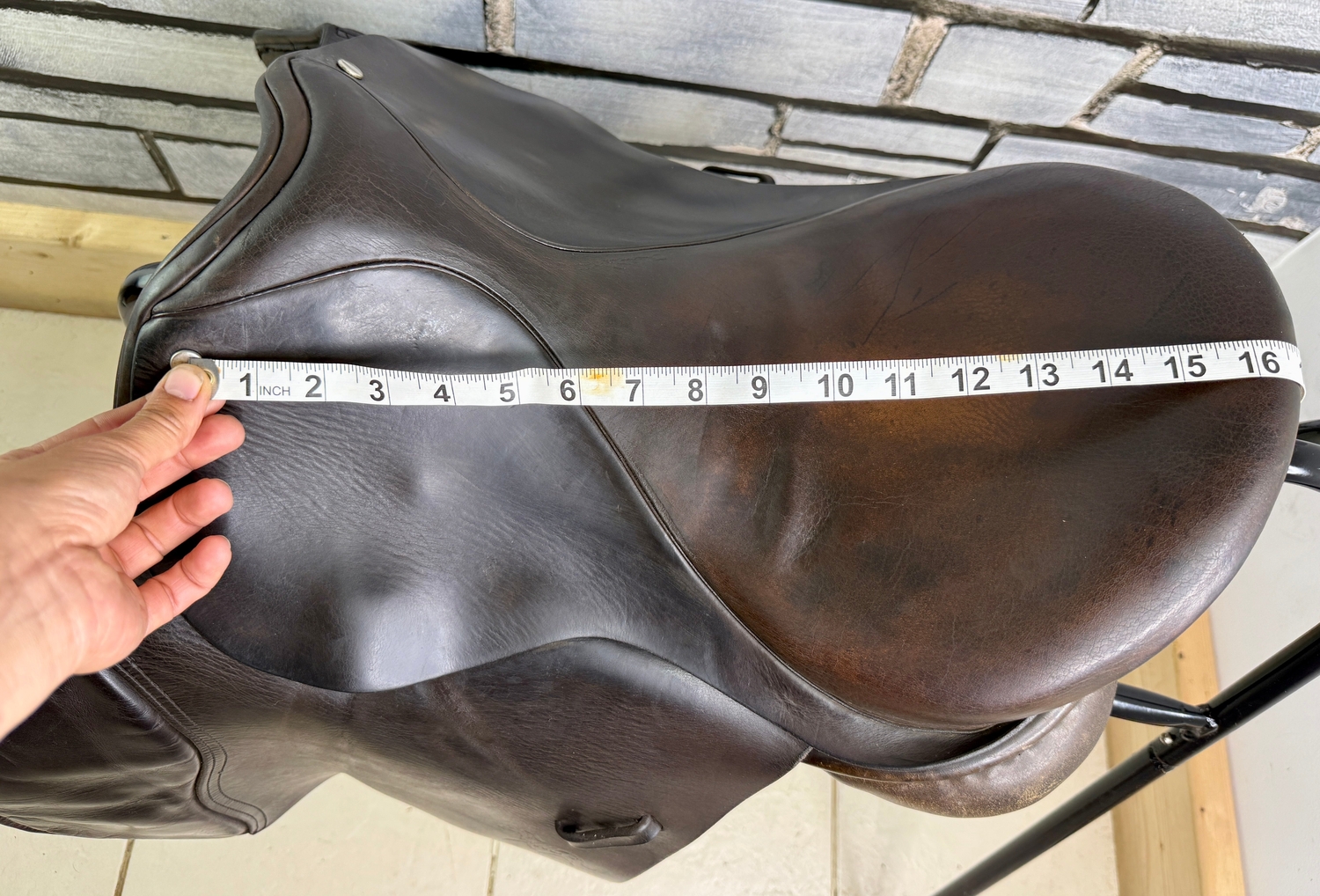  - 17” XW Hamilton Balance GP Saddle - Brown - 4X Wide - Cob Hoop Tree