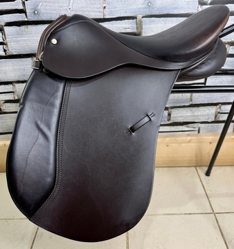 16 1/2” Medium Colt Saddlery WH Saddle -Brown- Show Hack/ROR
