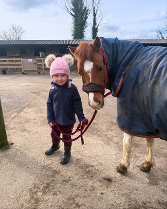 "Scarlet " Skewbald Mare Lead Rein/First Ridden Pony