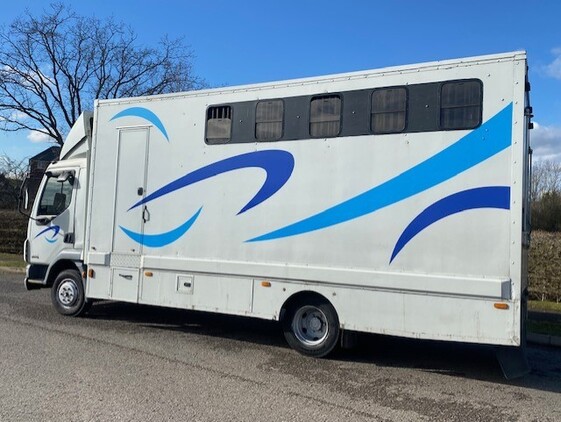 Horseboxes 3.6-7.5 Tonnes - TS Harker  DAF Horsebox in 