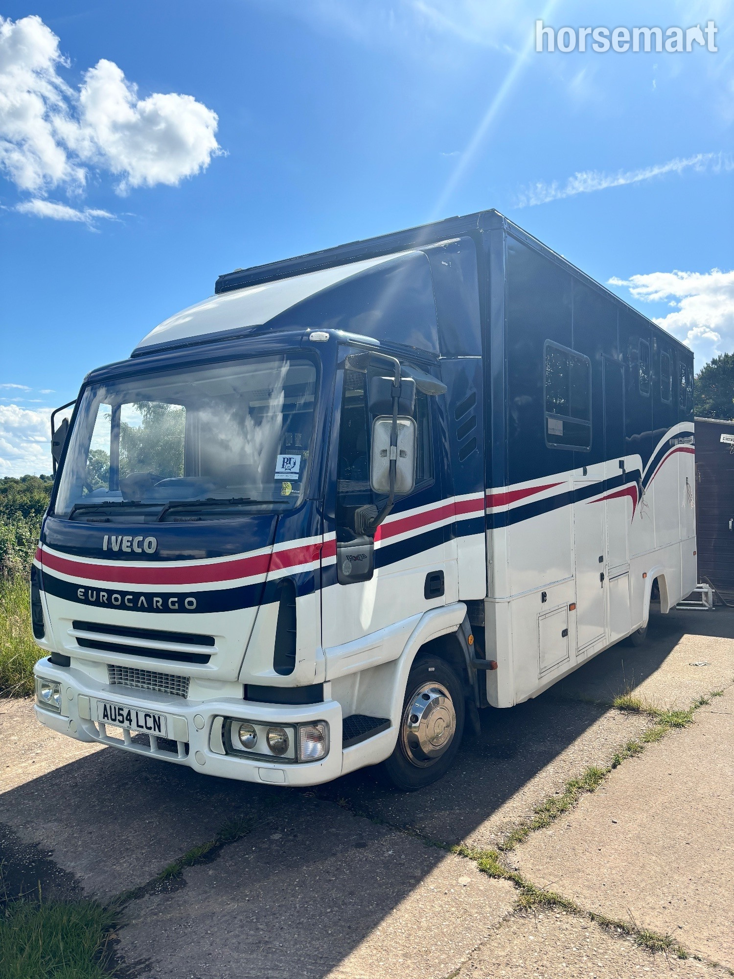 Minster Eurocargo Iveco Horsebox in 