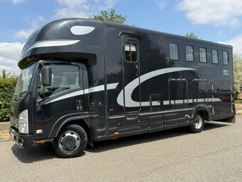 Equi-Trek Endeavour Elite Transport Pro Isuzu N75 190 Horsebox