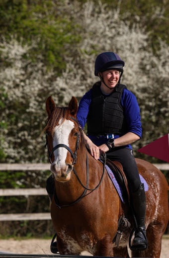 "Gwernfythen Sparkle" Chestnut Roan Gelding All Rounder