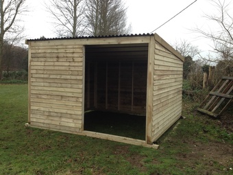 12’x12’ Mobile field shelter