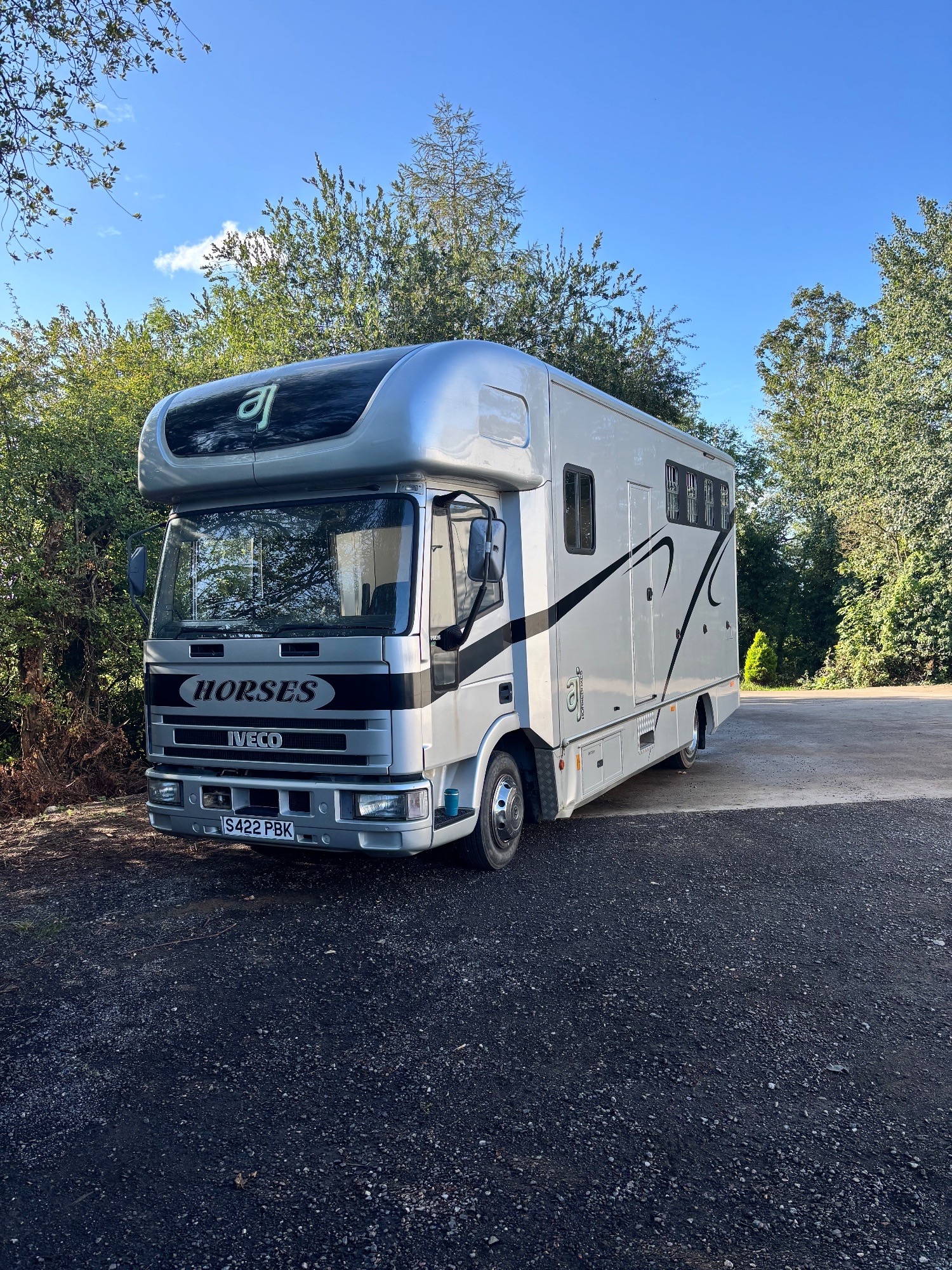 AJ Horseboxes  Iveco-ford Horsebox