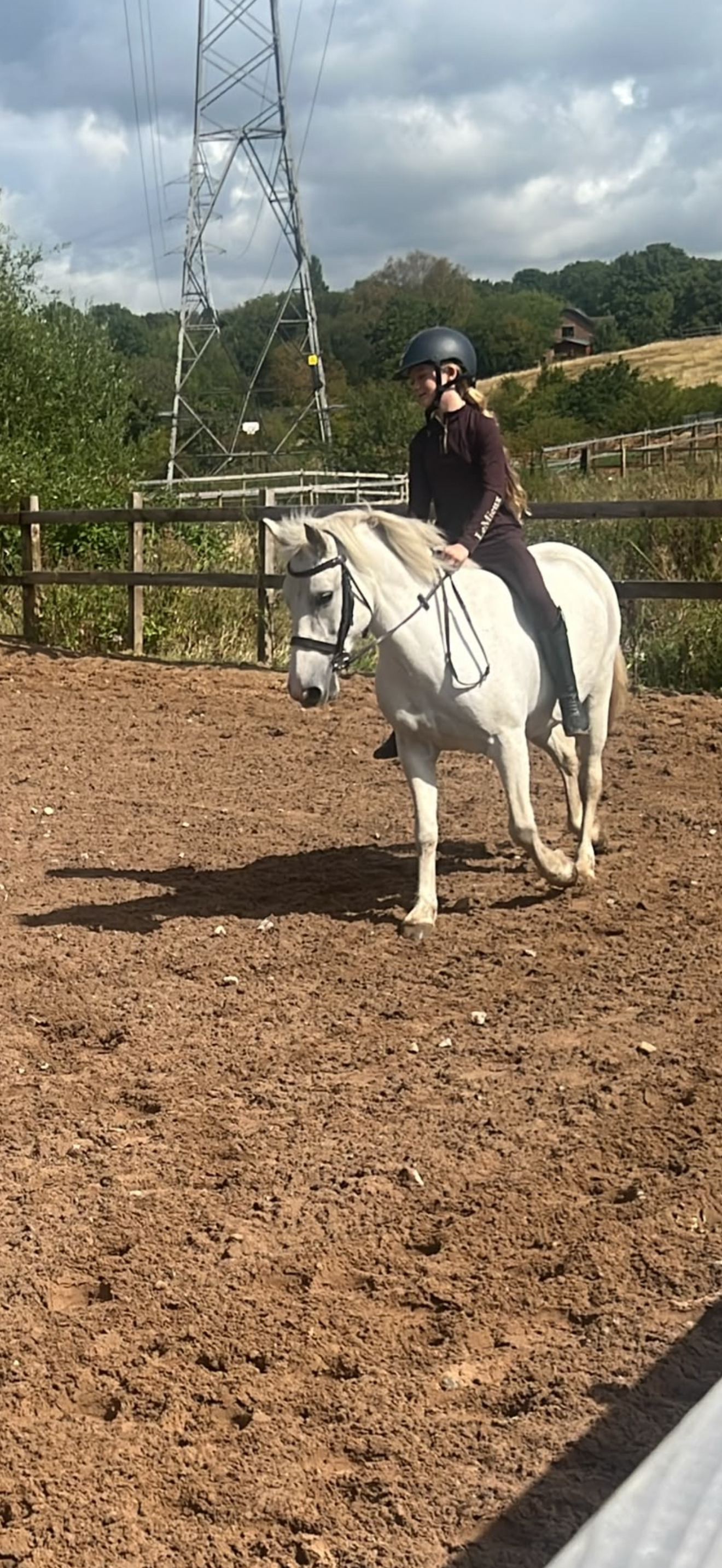 "Adele " White Mare All Rounder