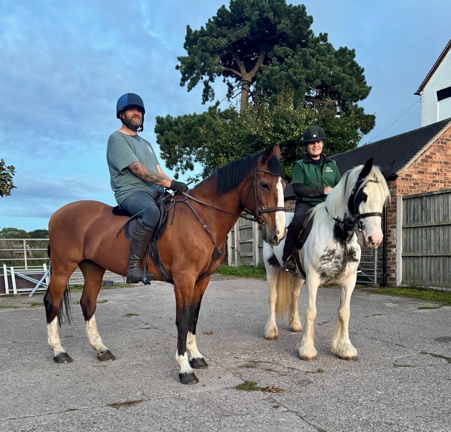  "Maisey" Blue & White Mare All Rounder