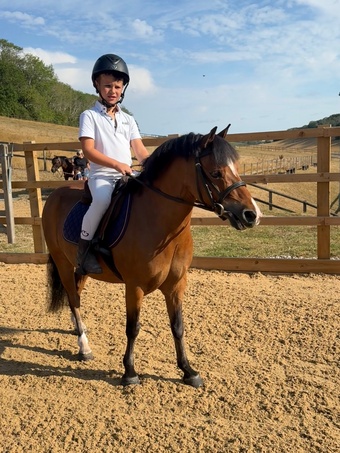 "Little Jim " Bay Gelding Lead Rein/First Ridden Pony