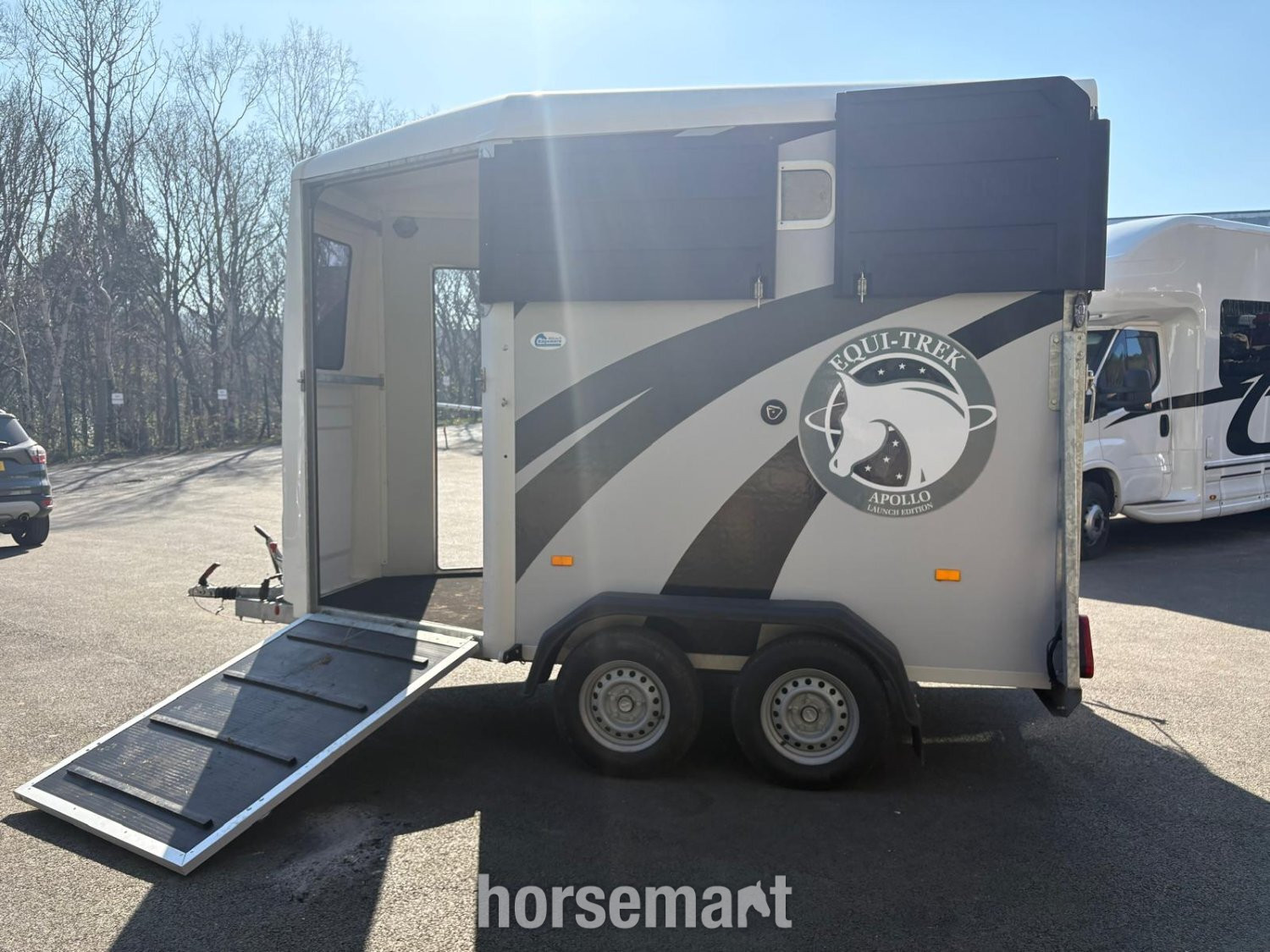 Equi-Trek Apollo Launch Edition  Horse Trailer - Horse Trailers in 