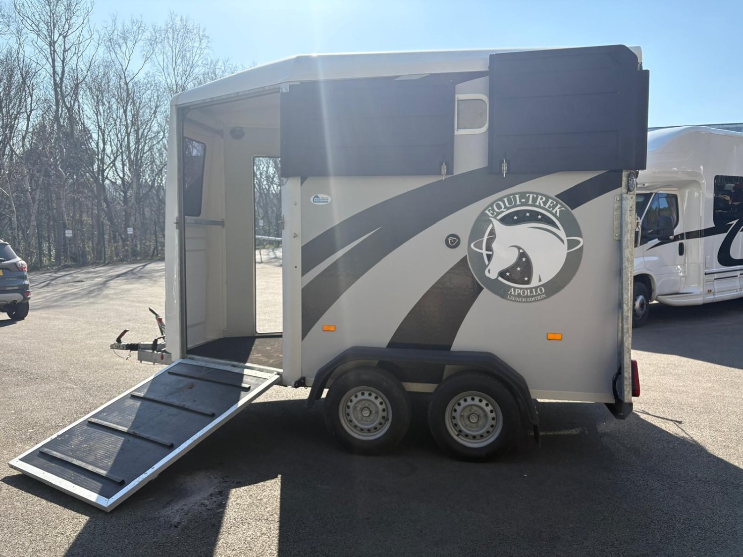 Equi-Trek Apollo Launch Edition  Horse Trailer - Horse Trailers in 