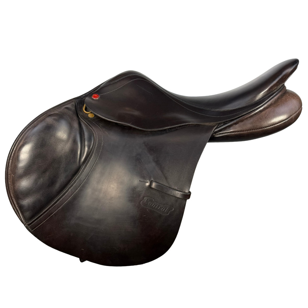  Albion Kontrol Jumping Saddle Brown 17.5" Medium