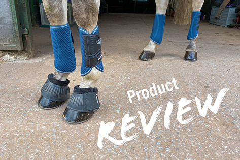 LeMieux Carbon Mesh Wrap Boots - Product Review by Jessica Colvin